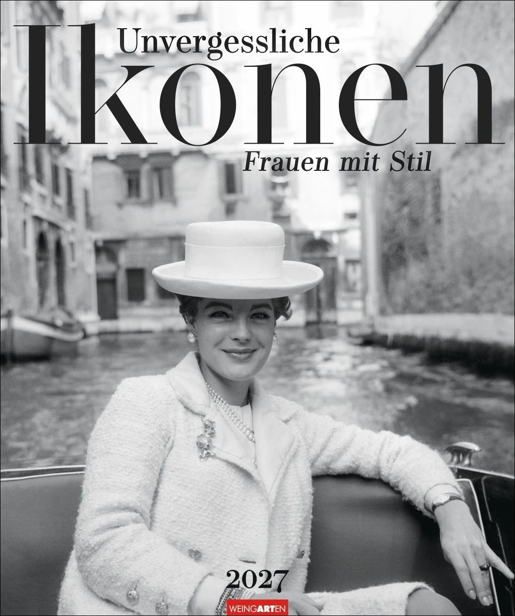 Wandkalender: Unvergessliche Ikonen Kalender 2027 - Frauen mit Stil