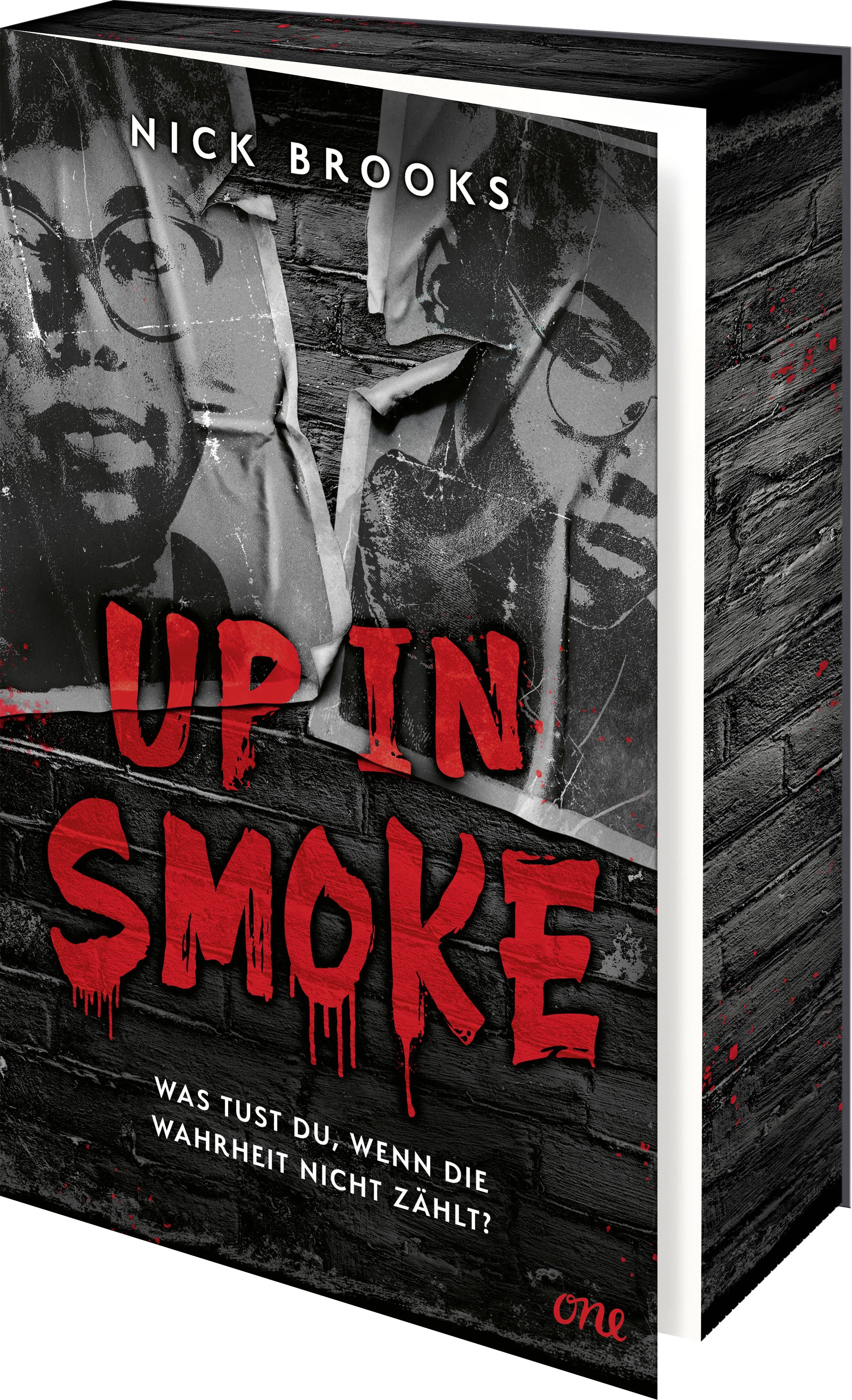 Buchcover von 'Up in Smoke - Was tust du, wenn die Wahrheit nicht zählt?' - Paperback von Nick Brooks