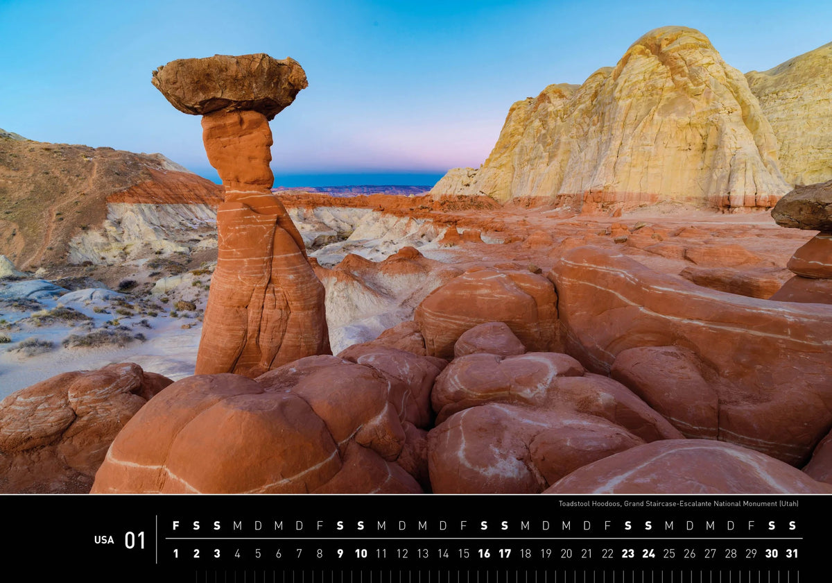 USA - Premiumkalender 2027 – Ansicht