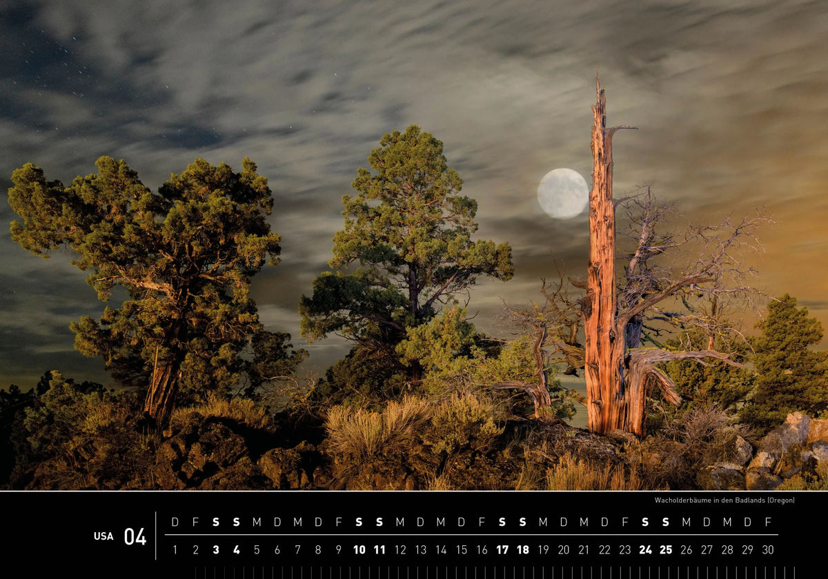 USA - Premiumkalender 2027 – Ansicht