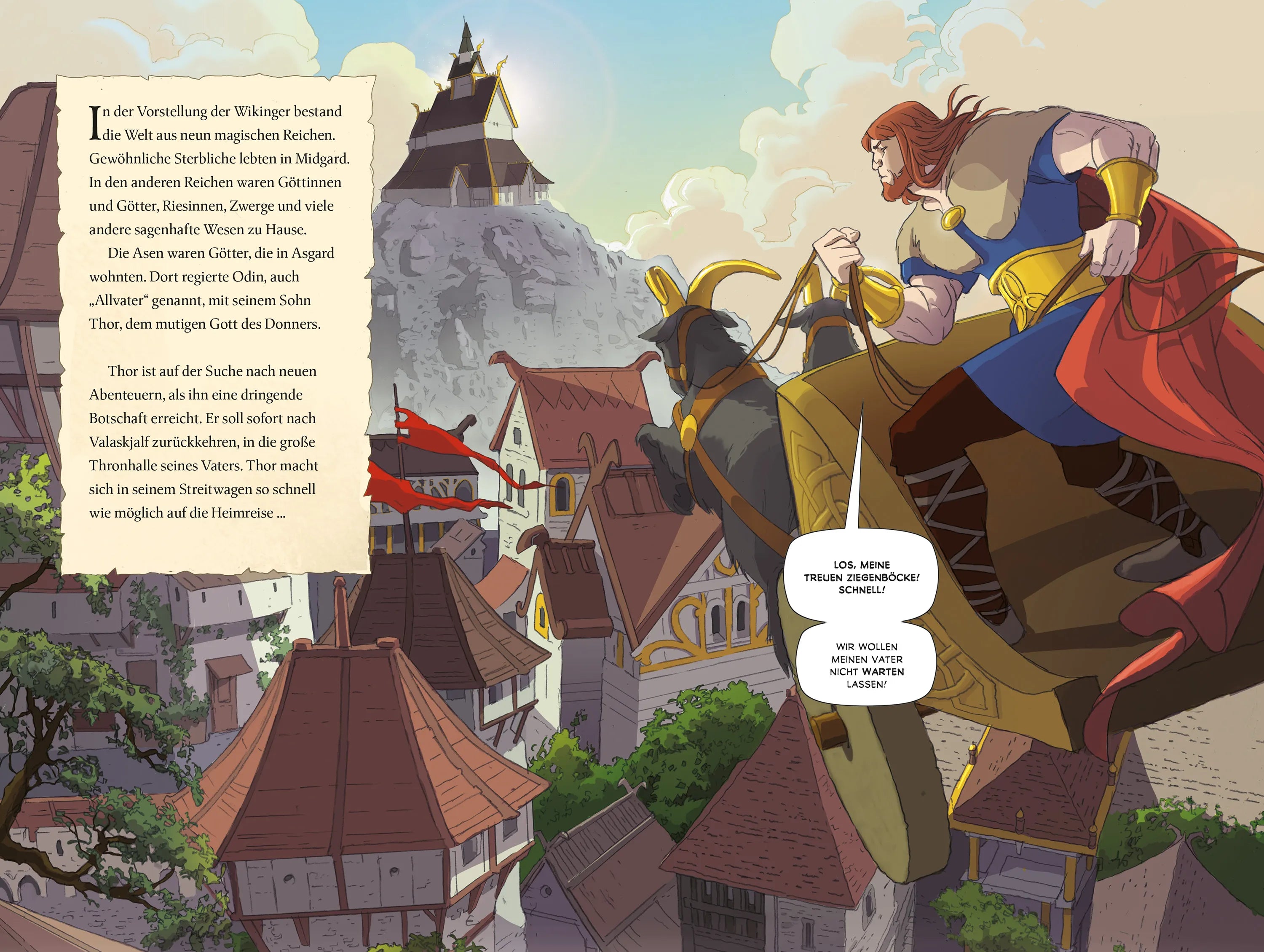 Russell Punter - Usborne Graphic Novels: Thor – Die Abenteuer des Donnergottes