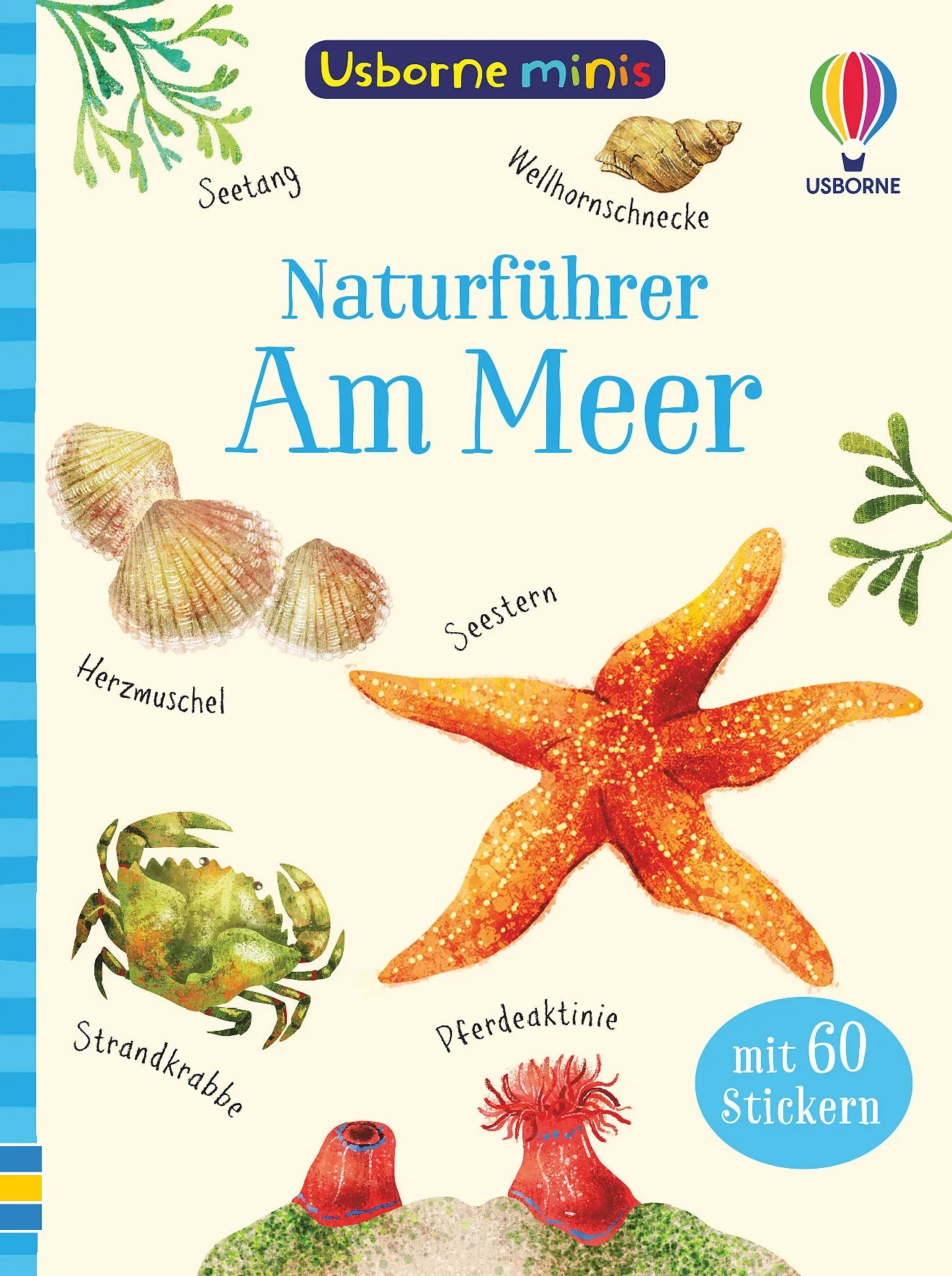 Buchcover von 'Usborne Minis Naturführer: Am Meer' - Taschenbuch von Sam Smith