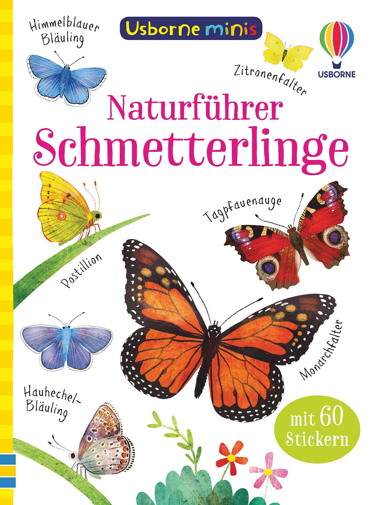 Buchcover von 'Usborne Minis Naturführer: Schmetterlinge' - Taschenbuch von Kate Nolan