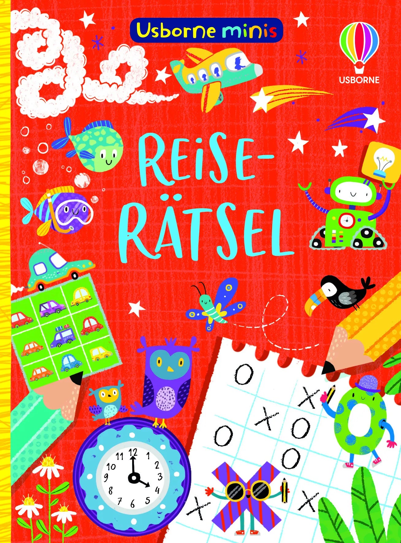 Buchcover von 'Usborne Minis: Reiserätsel' - Taschenbuch von Kate Nolan