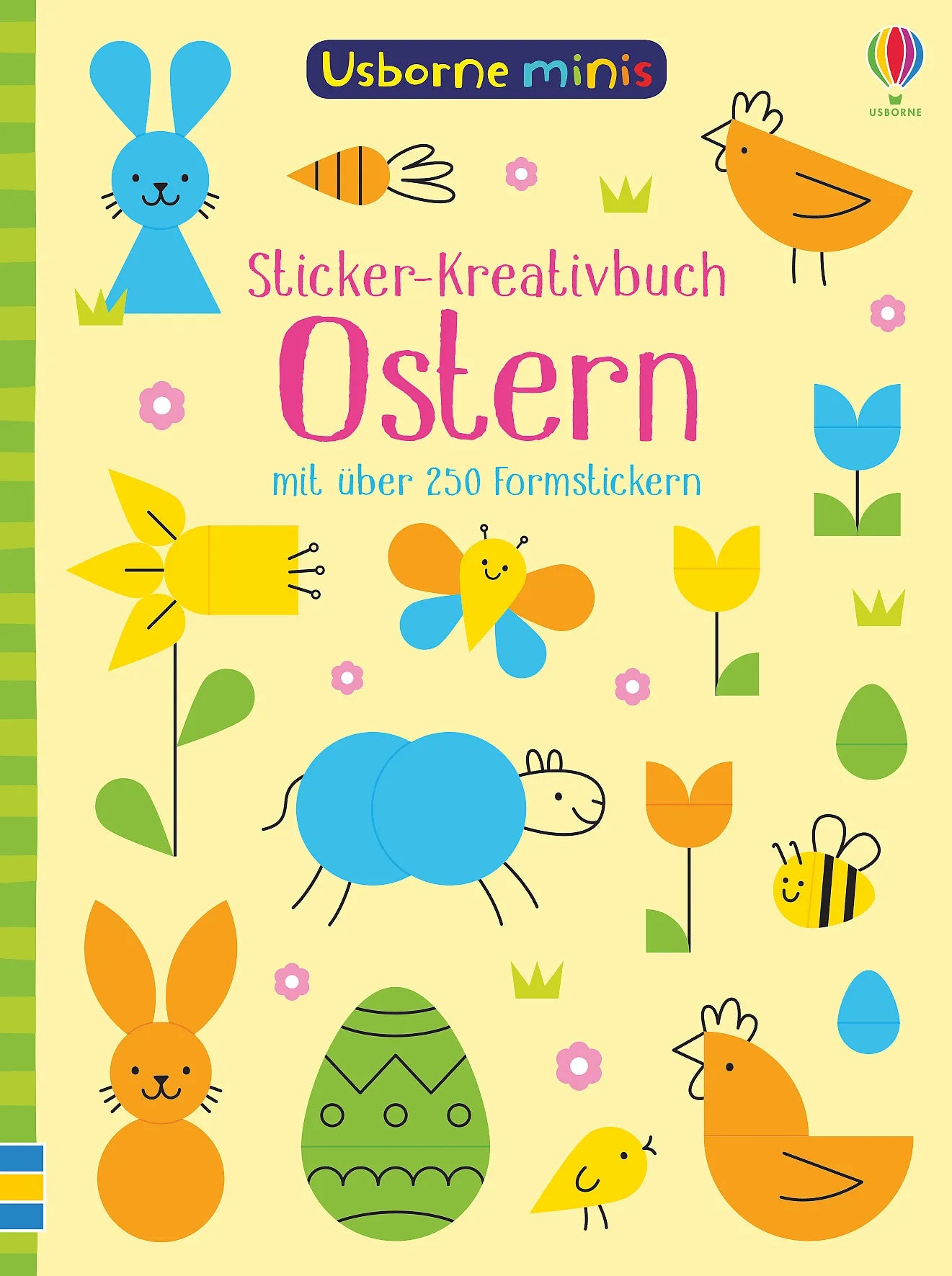 Buchcover von 'Usborne Minis - Sticker-Kreativbuch: Ostern' - Taschenbuch von Sam Smith