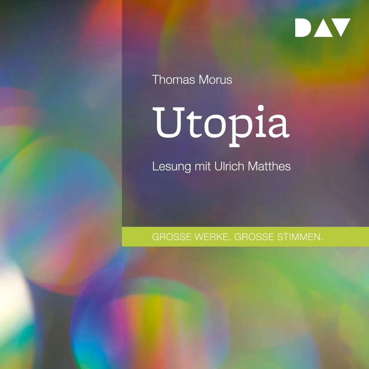 Cover: Utopia (Hörbuch Download) von Thomas Morus