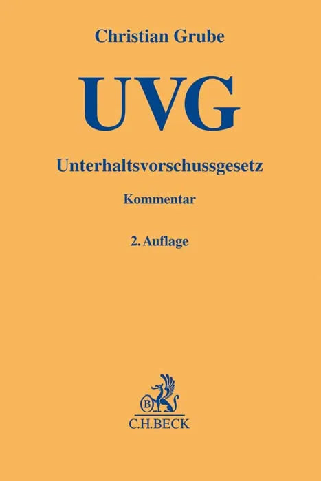 Buchcover von 'UVG' - Gebundene Ausgabe von Christian Grube