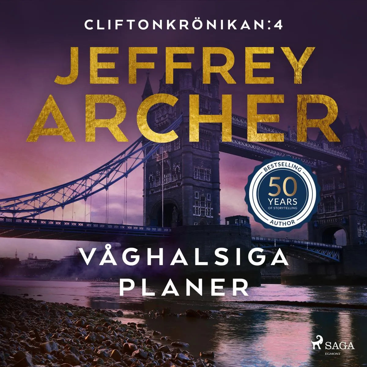 Cover: Våghalsiga planer (Hörbuch Download) von Jeffrey Archer