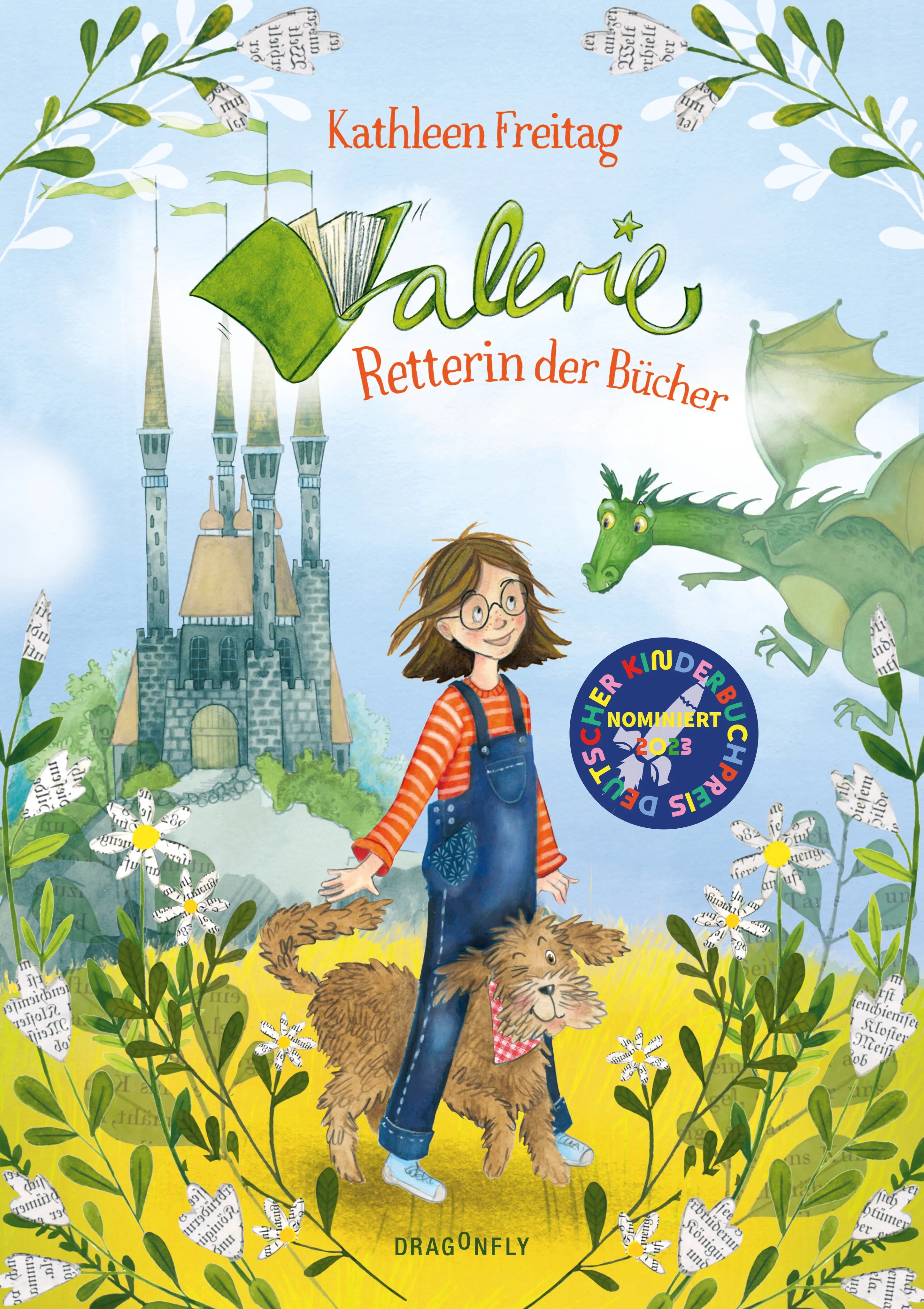 Buchcover von 'Valerie - Retterin der Bücher' - Gebundene Ausgabe von Kathleen Freitag