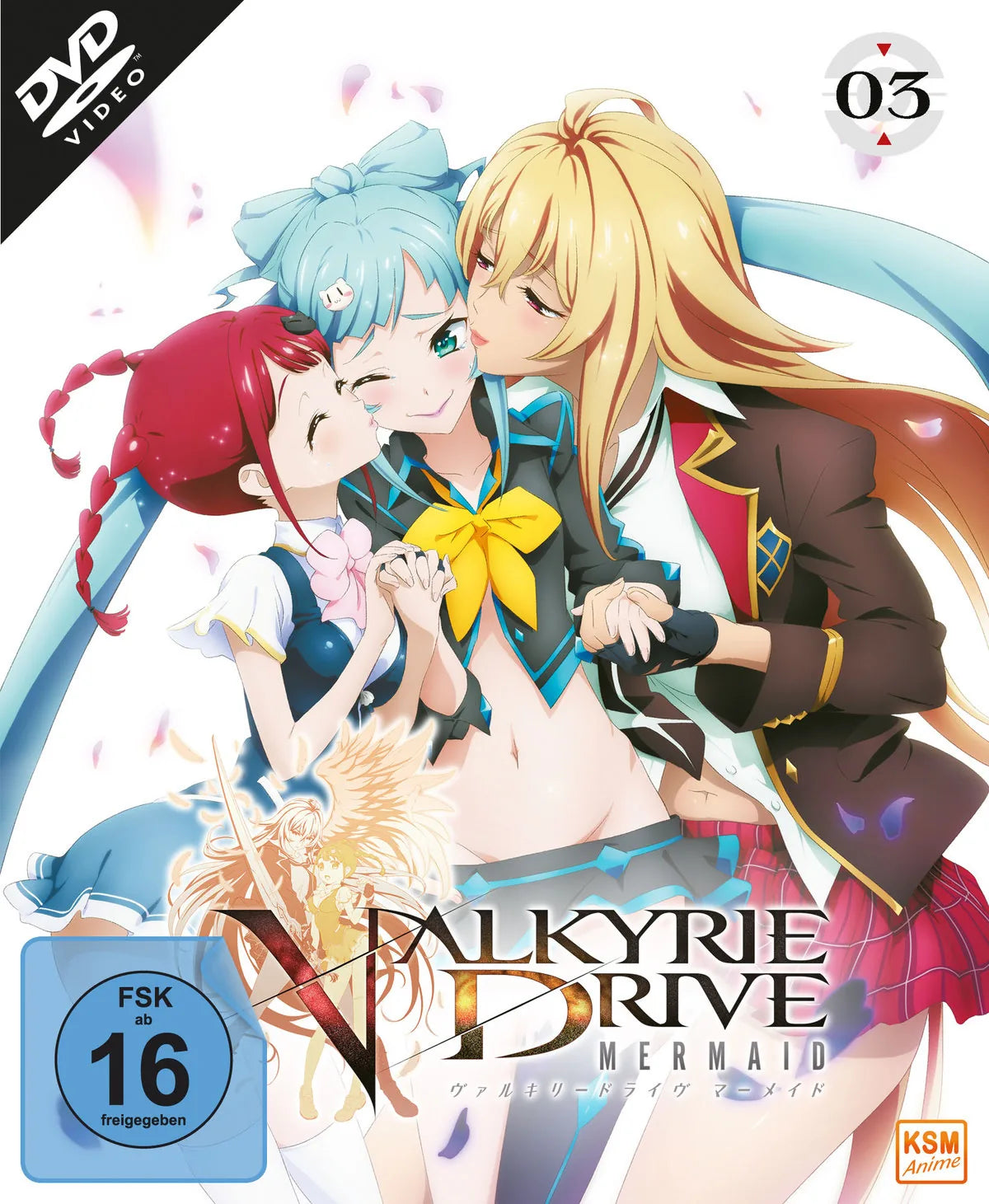 Valkyrie Drive - Mermaid Volume 3: Epis. 09-12 - DVD