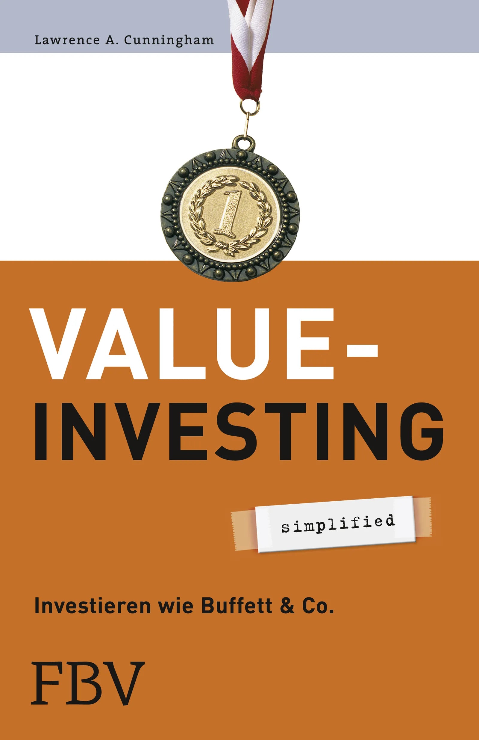 Buchcover von 'Value-Investing - simplified' - Taschenbuch von Lawrence A. Cunningham