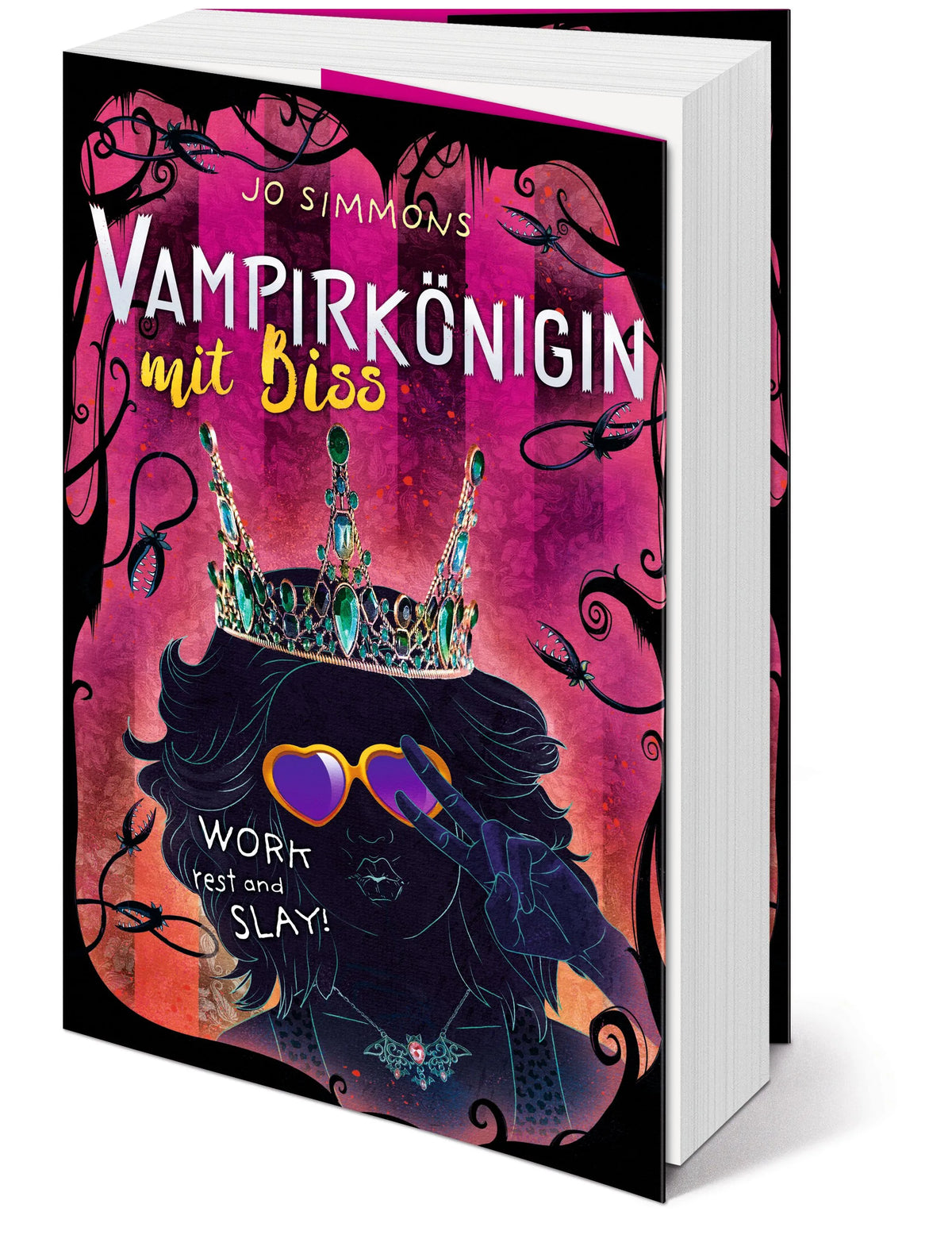 Cover: Vampirkönigin mit Biss. Work, rest and slay! (Paperback) von Jo Simmons