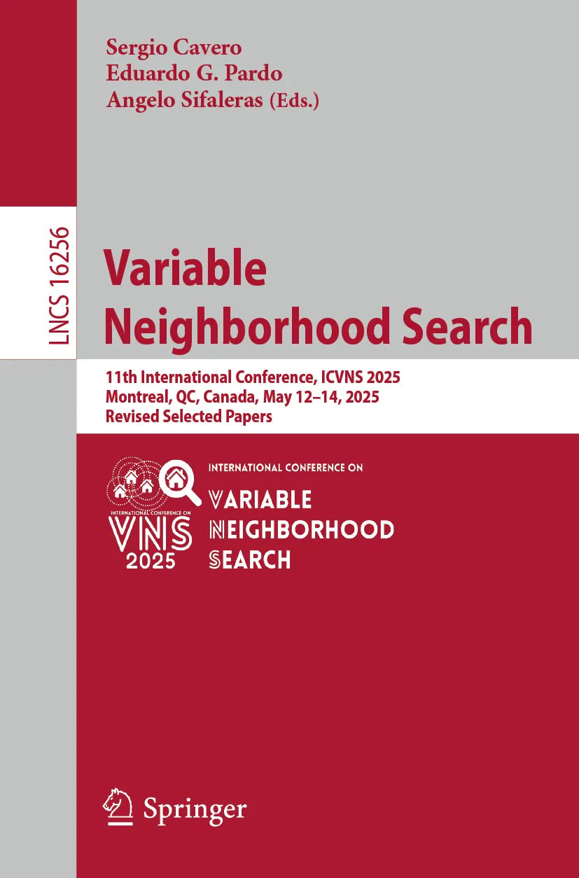 Cover: Variable Neighborhood Search (E-Book)