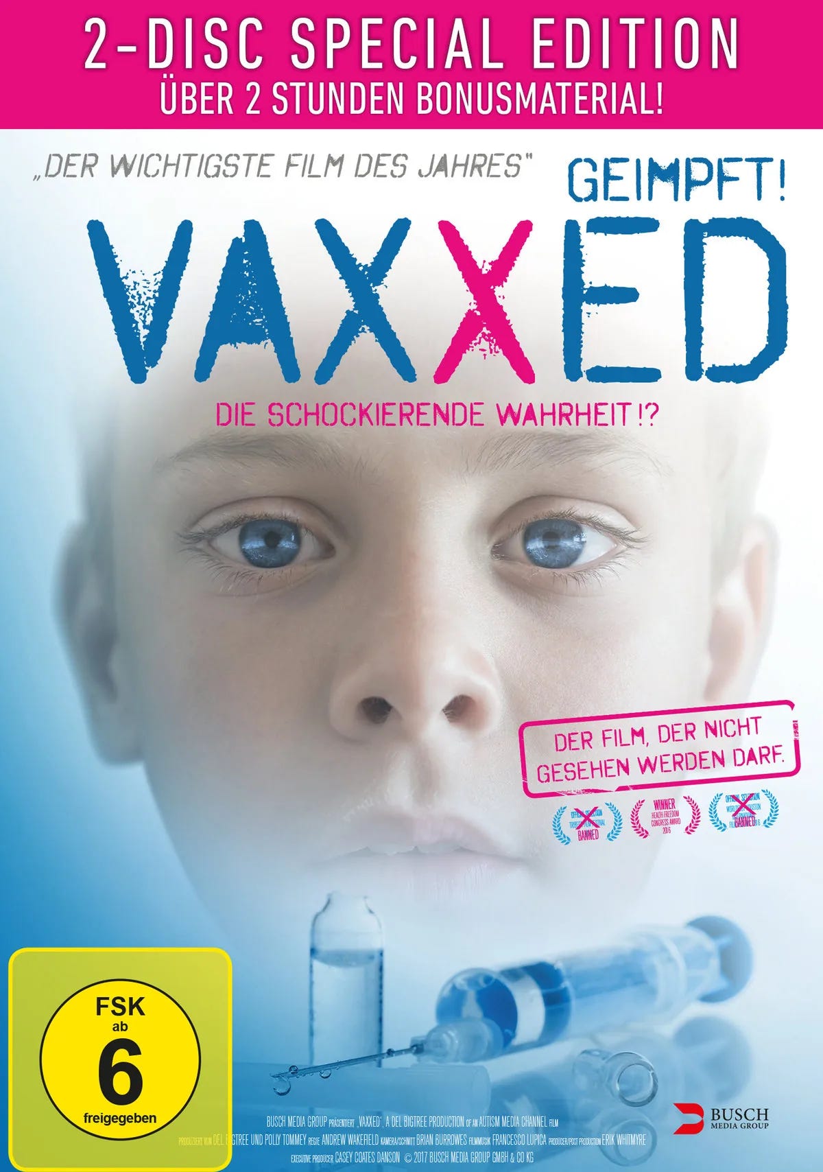 Vaxxed - Die schockierende Wahrheit  [SE] - DVD