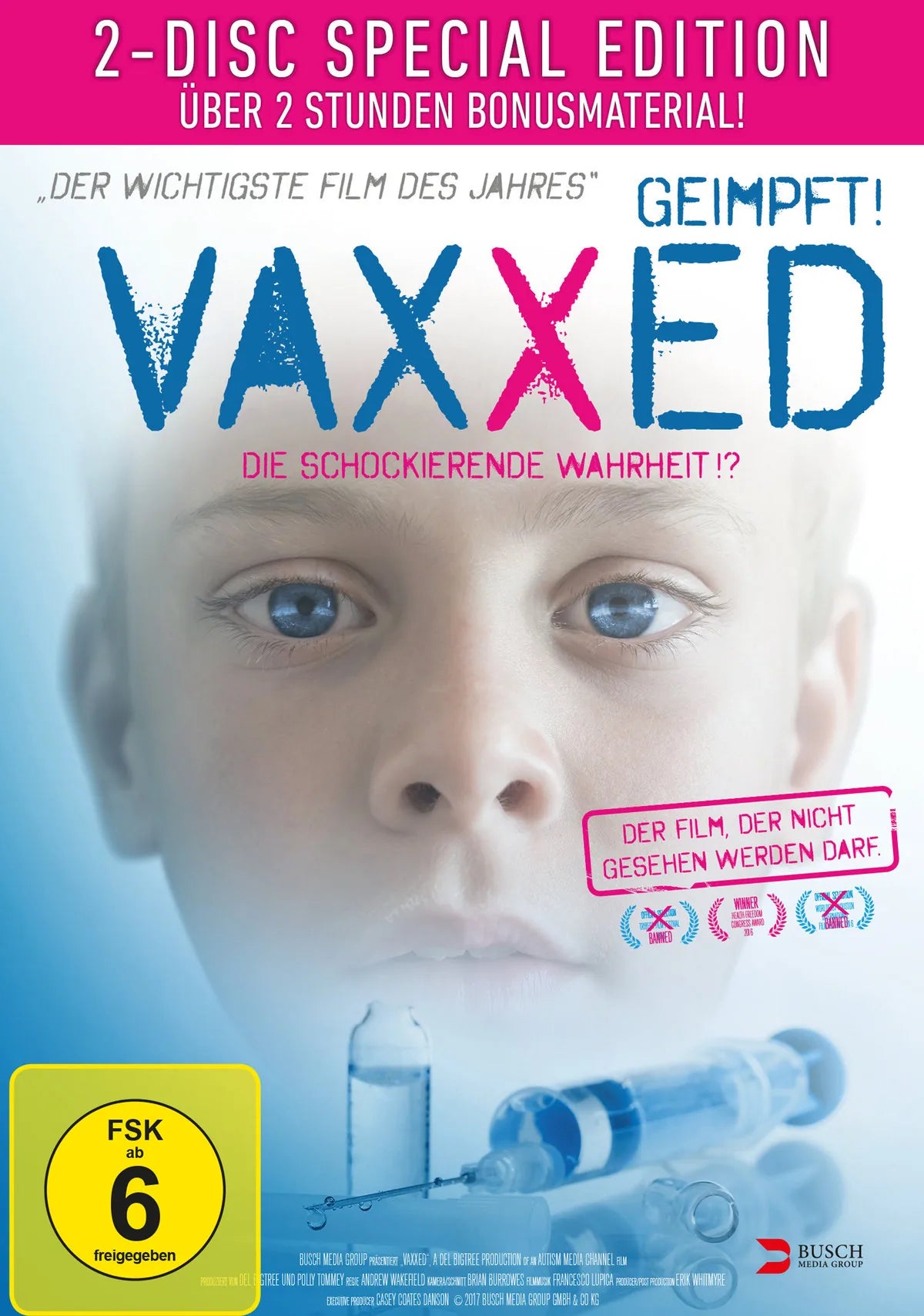 Vaxxed - Die schockierende Wahrheit  [SE] - DVD