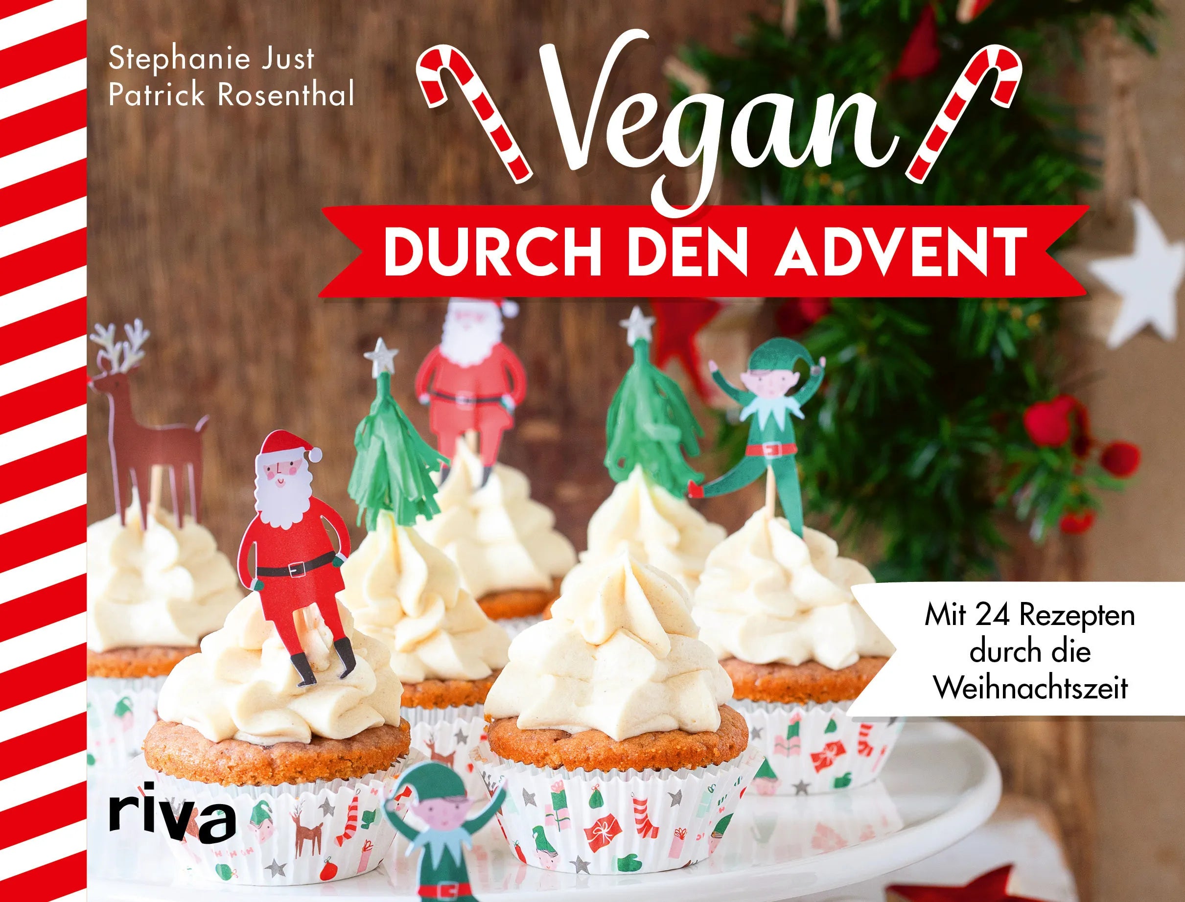 Buchcover von 'Vegan durch den Advent' - Gebundene Ausgabe von Patrick Rosenthal
