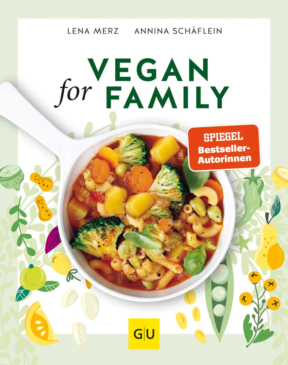 Cover: Vegan for Family (Hardcover) von Lena Merz