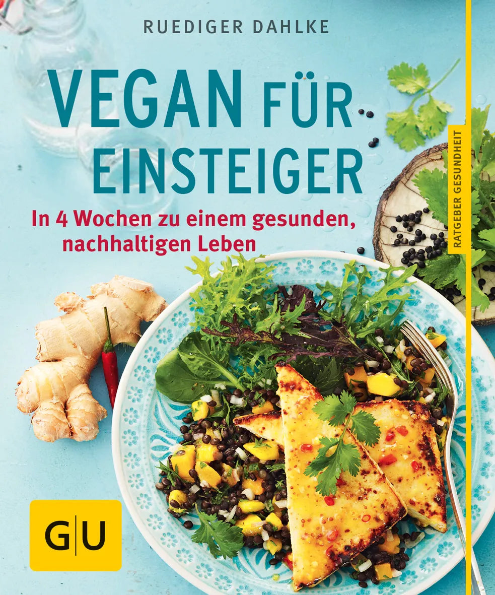 Buchcover von 'Vegan für Einsteiger' - Taschenbuch von Ruediger Dahlke