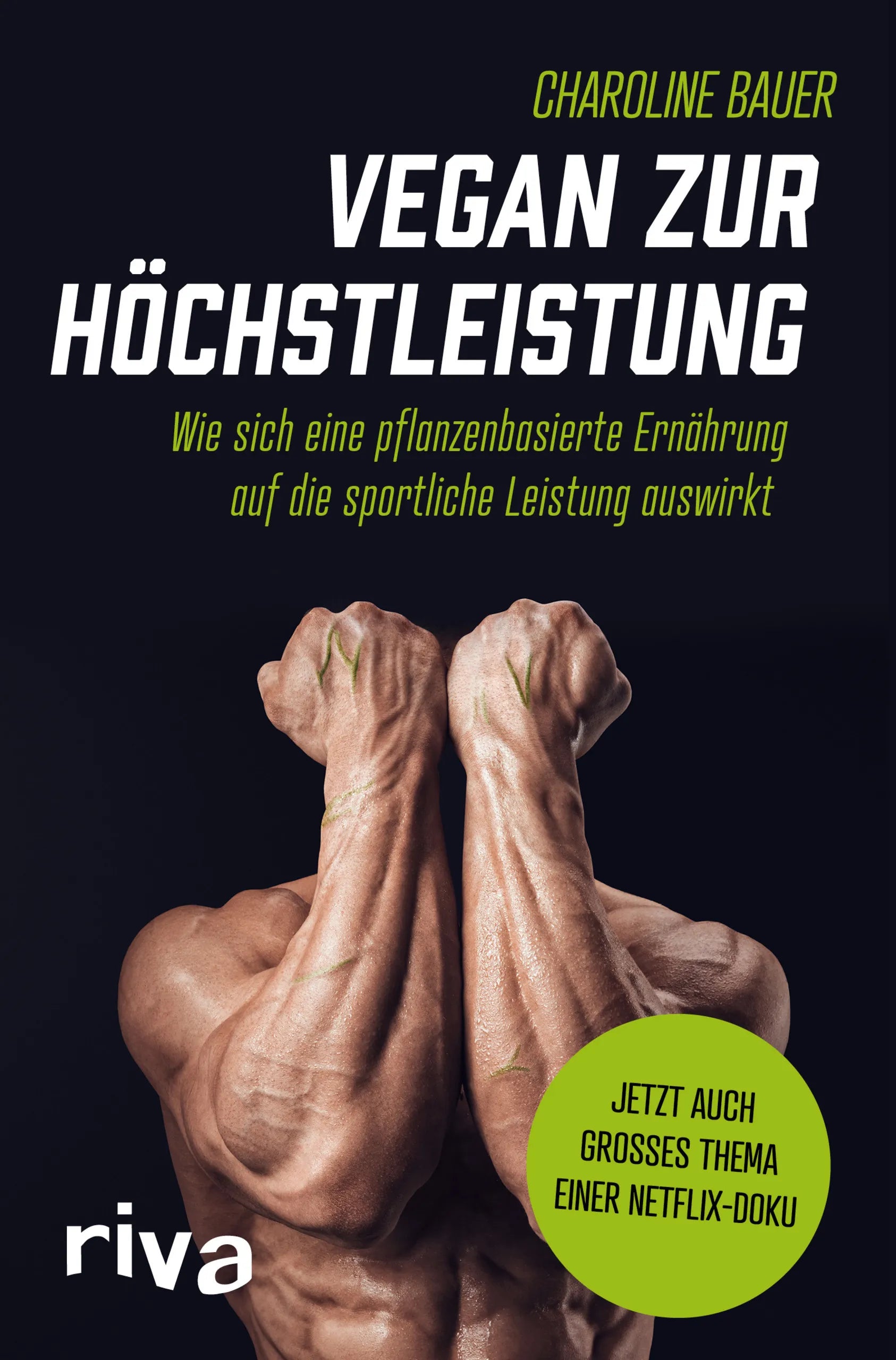 Buchcover von 'Vegan zur Höchstleistung' - Taschenbuch von Charoline Bauer