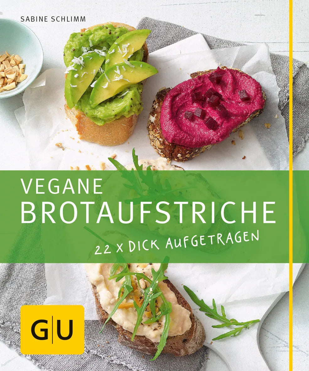 Buchcover von 'Vegane Brotaufstriche' - Paperback von Sabine Schlimm