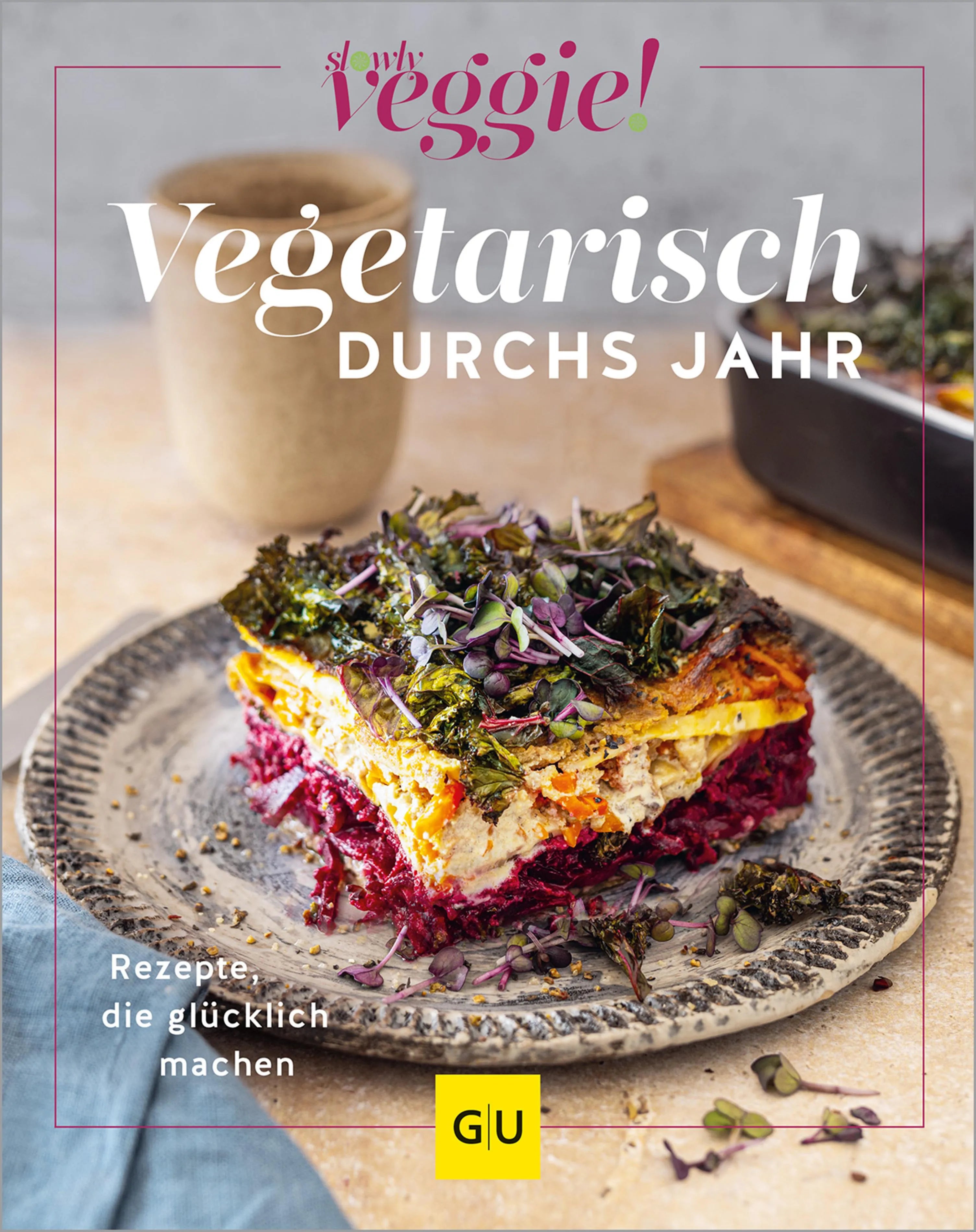 Cover: Vegetarisch durchs Jahr (E-Book)