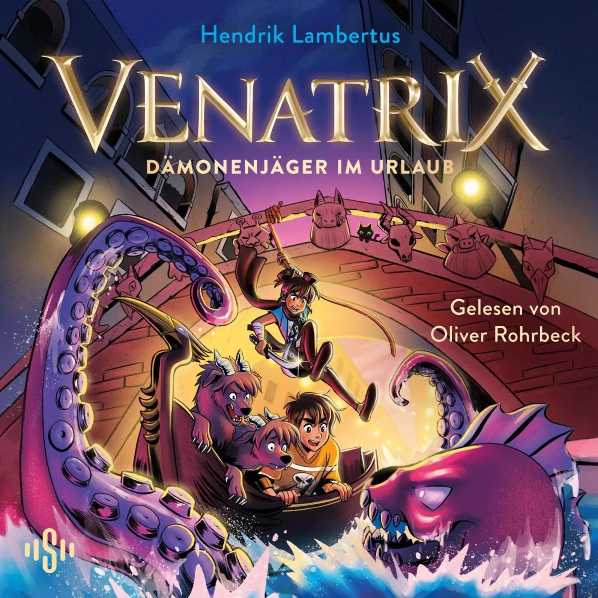 Cover: Venatrix 2: Dämonenjäger im Urlaub (Hörbuch Download) von Hendrik Lambertus