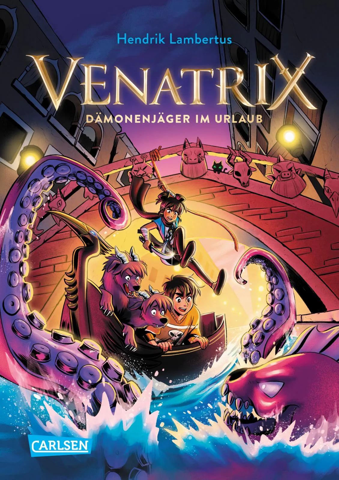 Cover: Venatrix 2: Dämonenjäger im Urlaub (Hardcover) von Hendrik Lambertus