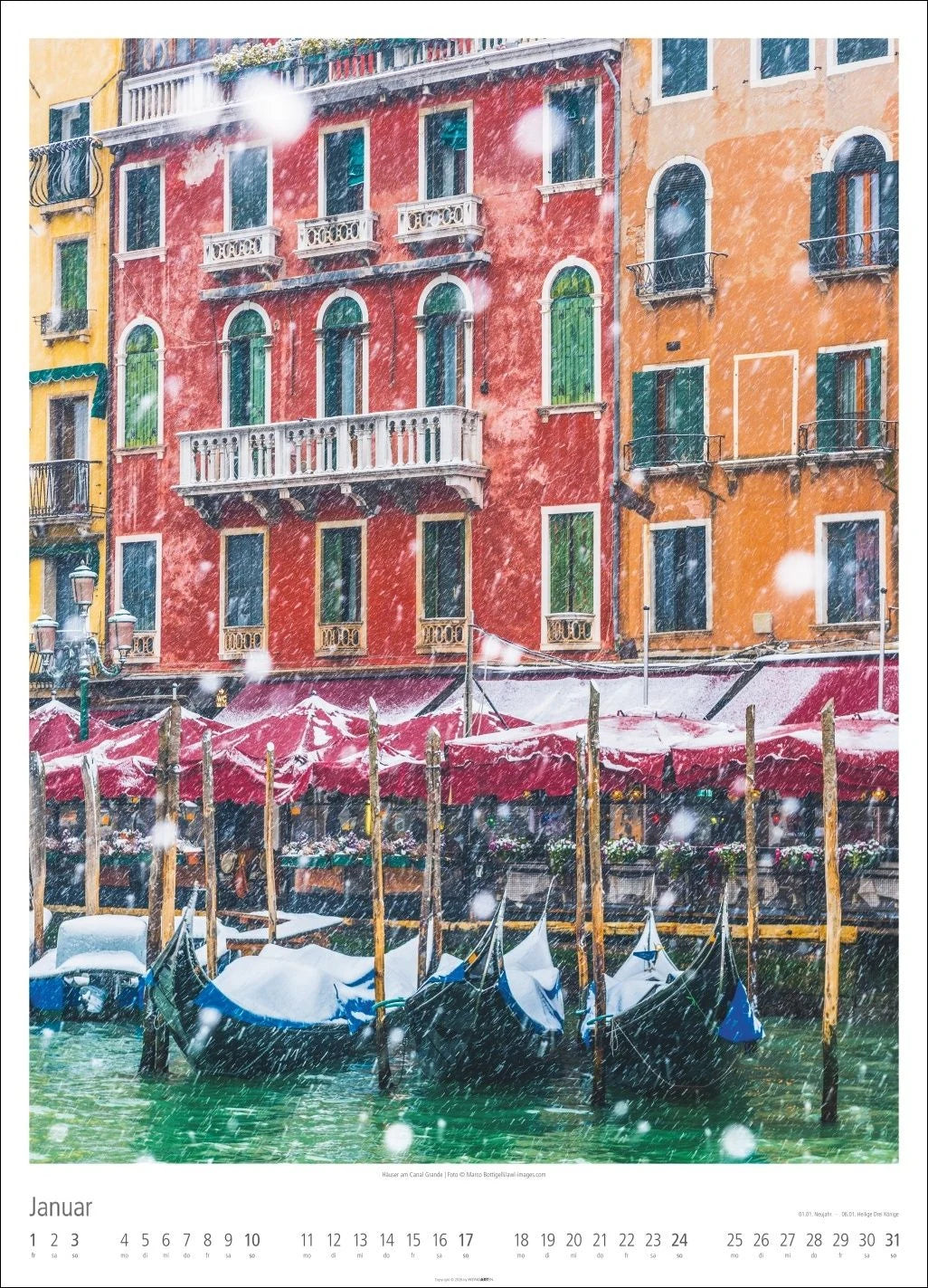 Venezia Kalender 2027 - La Serenissima – Ansicht