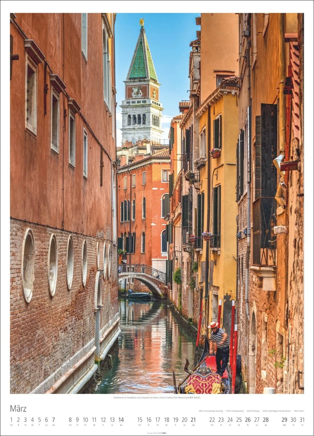 Venezia Kalender 2027 - La Serenissima – Ansicht