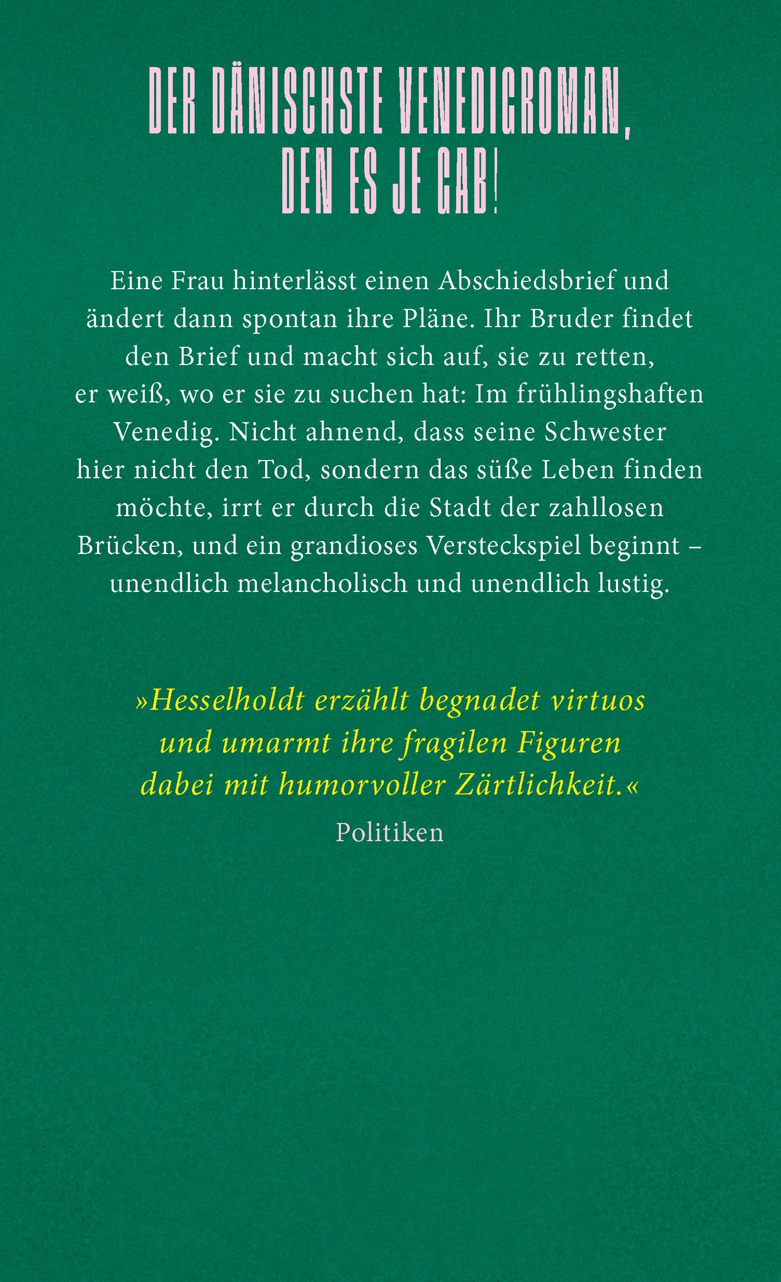 Christina Hesselholdt - Venezianisches Idyll