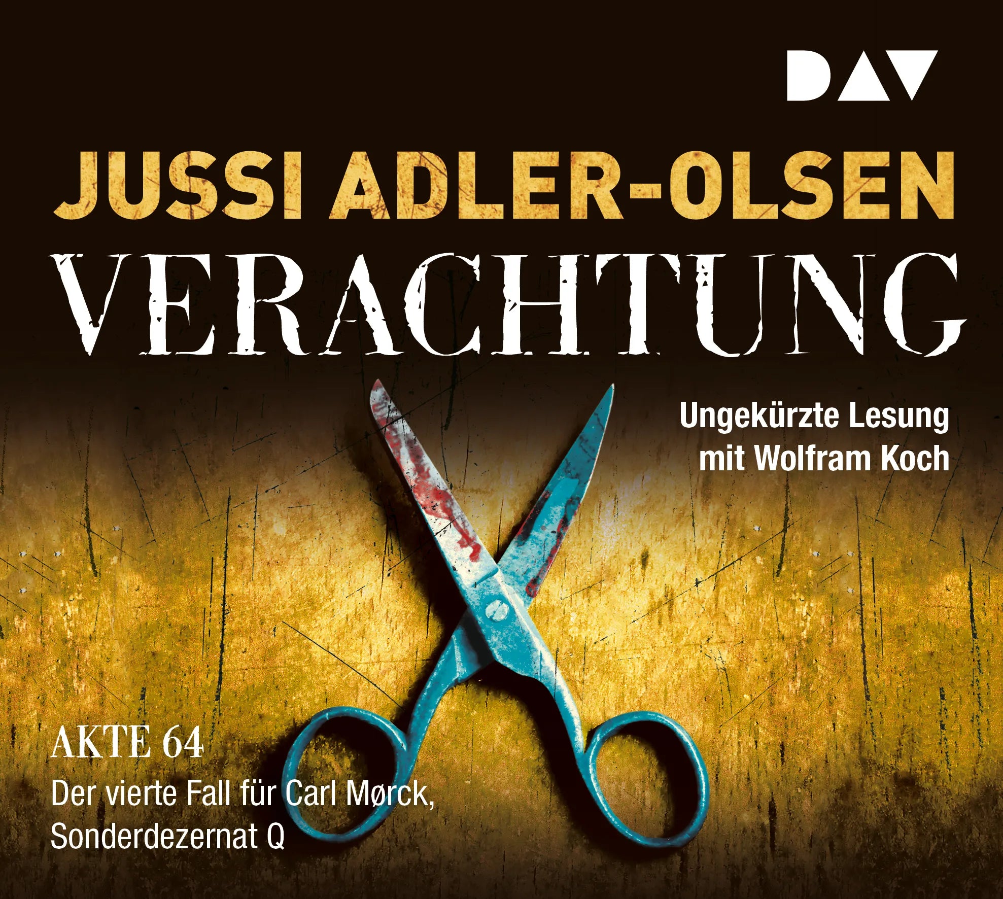 Buchcover von 'Verachtung. Der vierte Fall für Carl Mørck, Sonderdezernat Q' - Hörbuch (CD) von Jussi Adler-Olsen