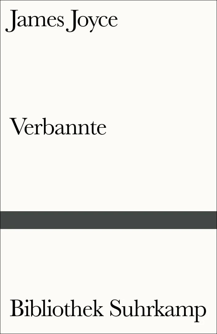 Buchcover von 'Verbannte' - Taschenbuch von James Joyce