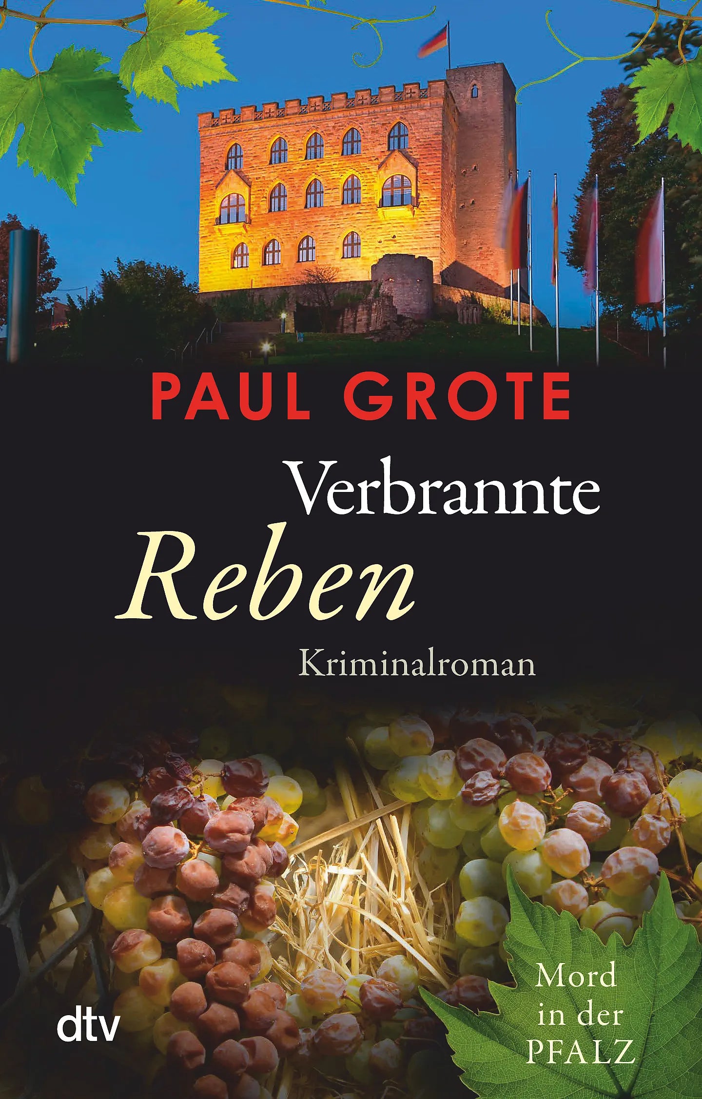 Buchcover von 'Verbrannte Reben' - Taschenbuch von Paul Grote