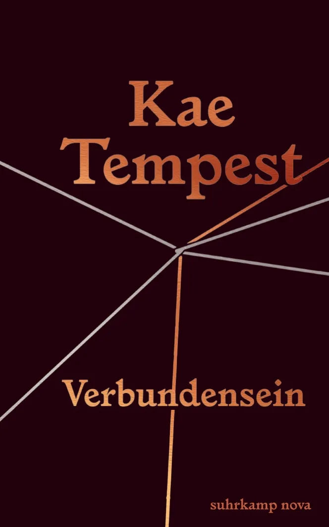 Buchcover von 'Verbundensein' - Gebundene Ausgabe von Kae Tempest