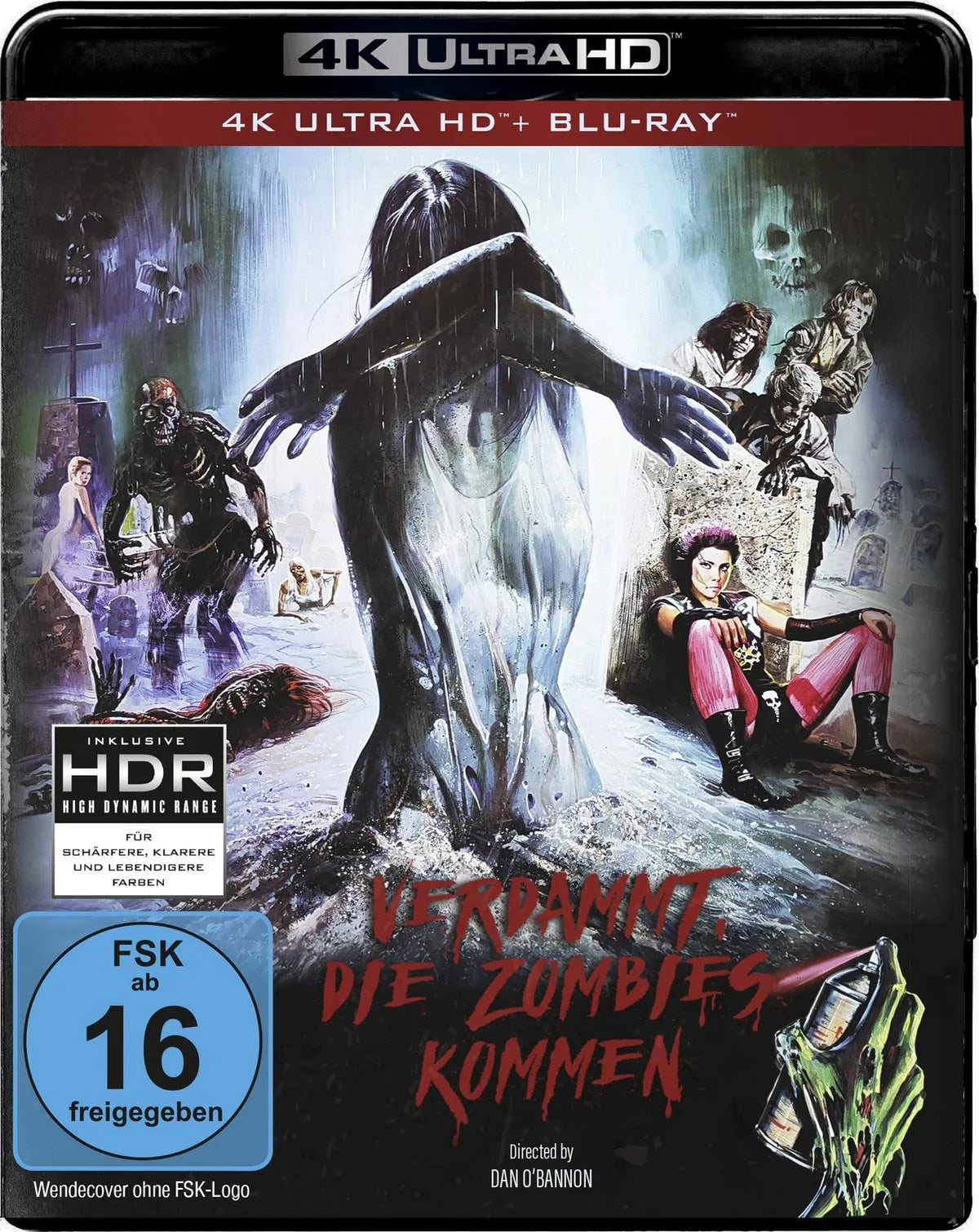 Verdammt, die Zombies kommen - Blu-ray 4K Ultra HD