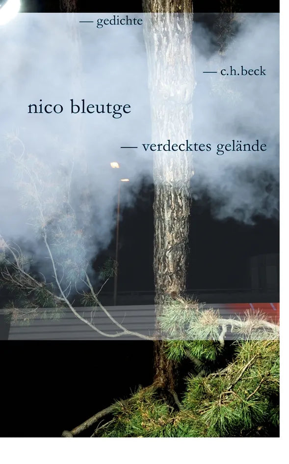 Buchcover von 'verdecktes gelände' - Gebundene Ausgabe von Nico Bleutge