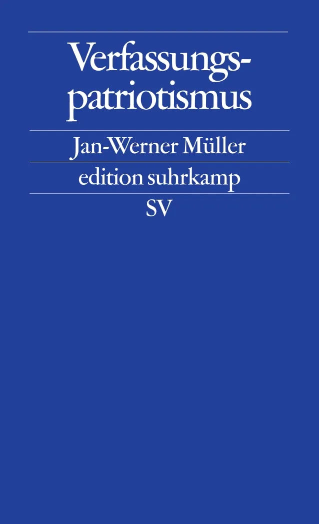 Buchcover von 'Verfassungspatriotismus' - Taschenbuch von Jan-Werner Müller