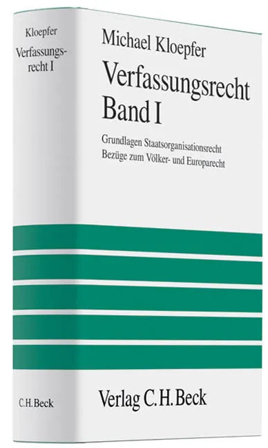 Verfassungsrecht Band I
