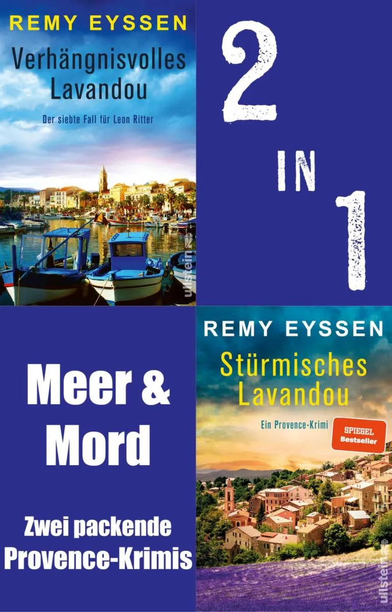 Cover: Verhängnisvolles Lavandou // Stürmisches Lavandou (E-Book) von Remy Eyssen