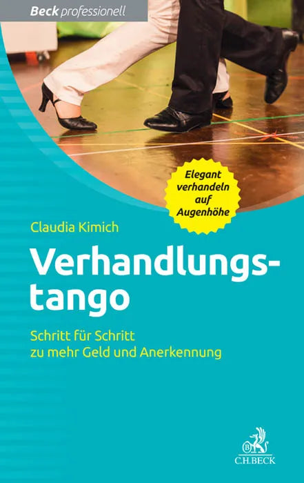 Buchcover von 'Verhandlungstango' - Taschenbuch von Claudia Kimich