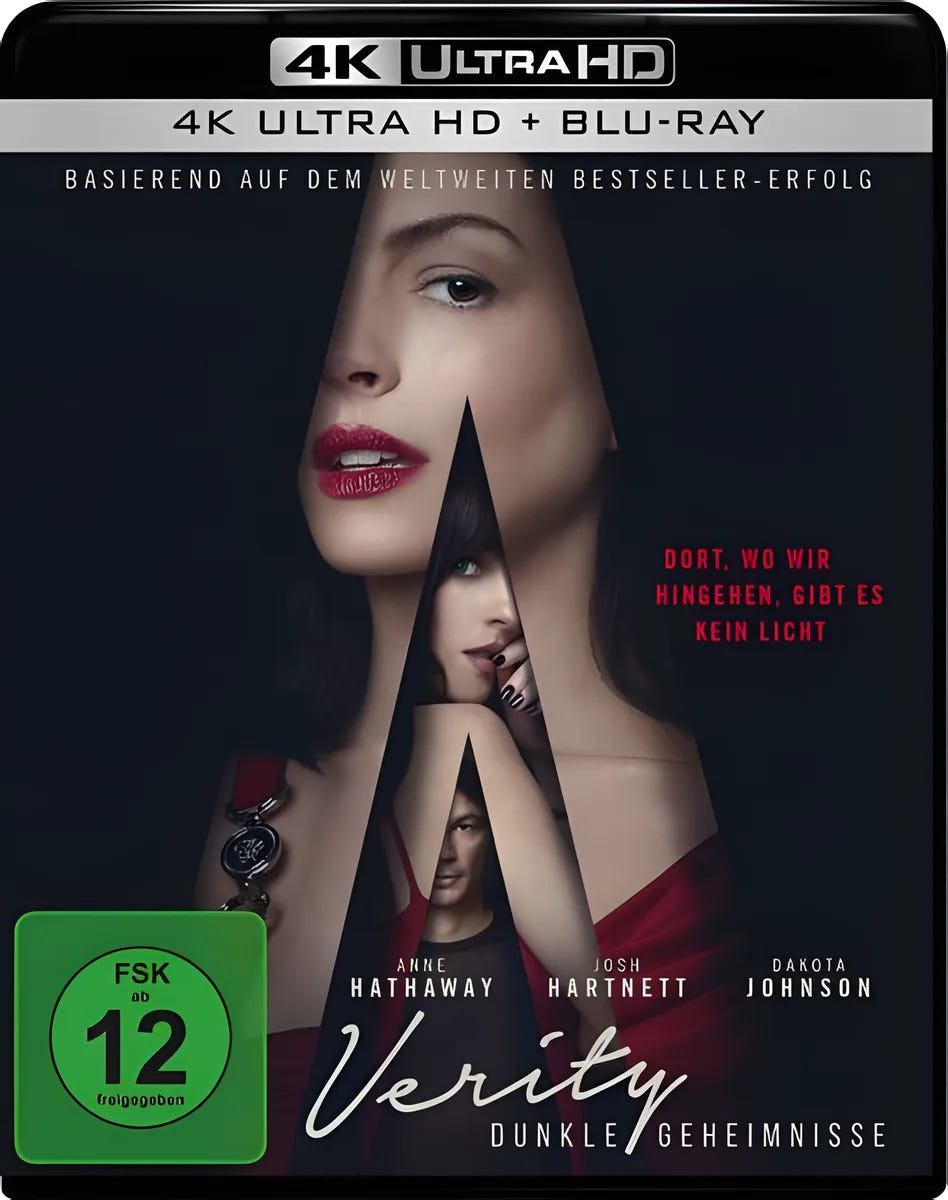 4K UHD Blu-ray-Cover: Verity - Dunkle Geheimnisse. Regie: Michael Showalter