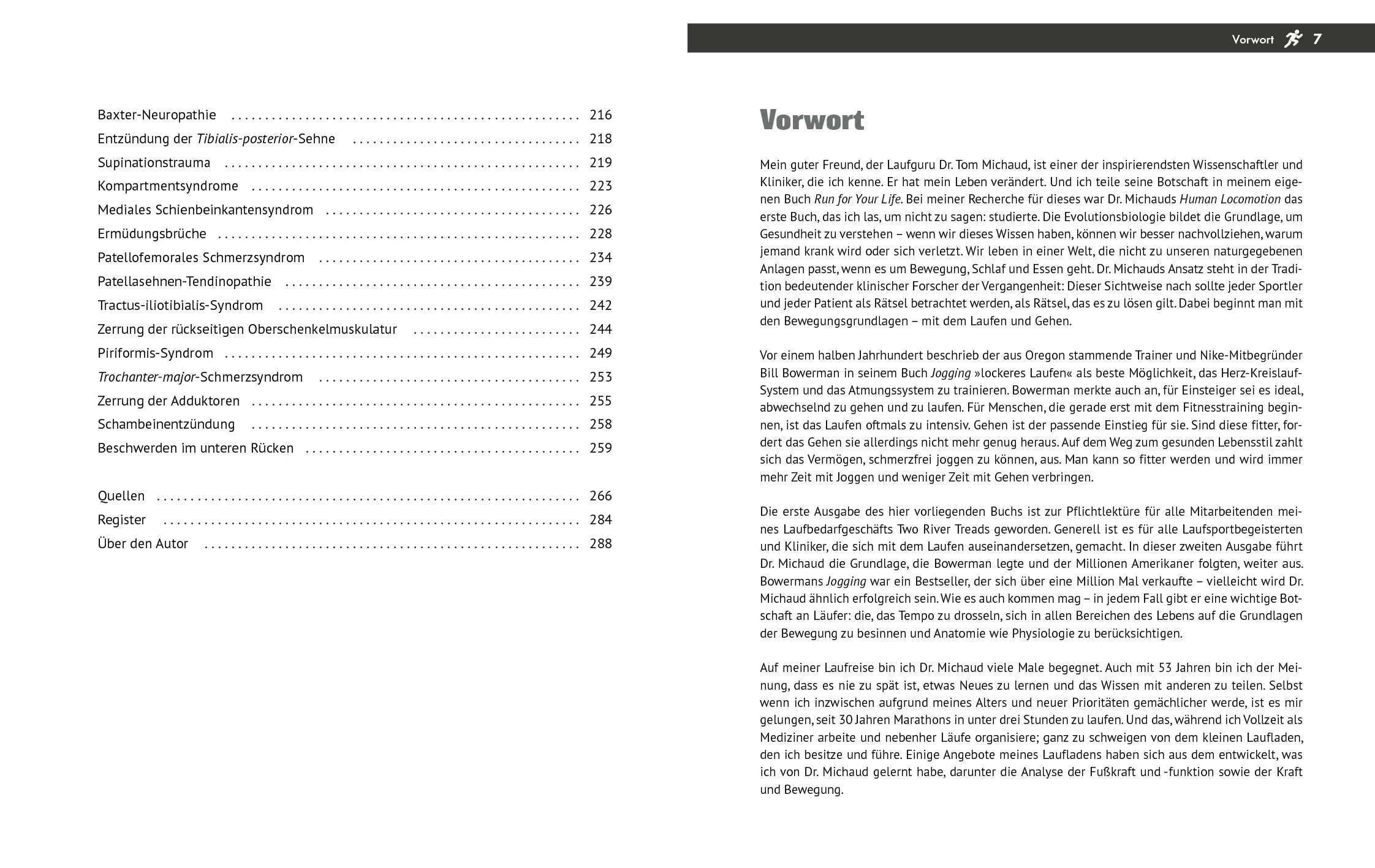 Innenansicht von 'Verletzungsfrei laufen' - Taschenbuch