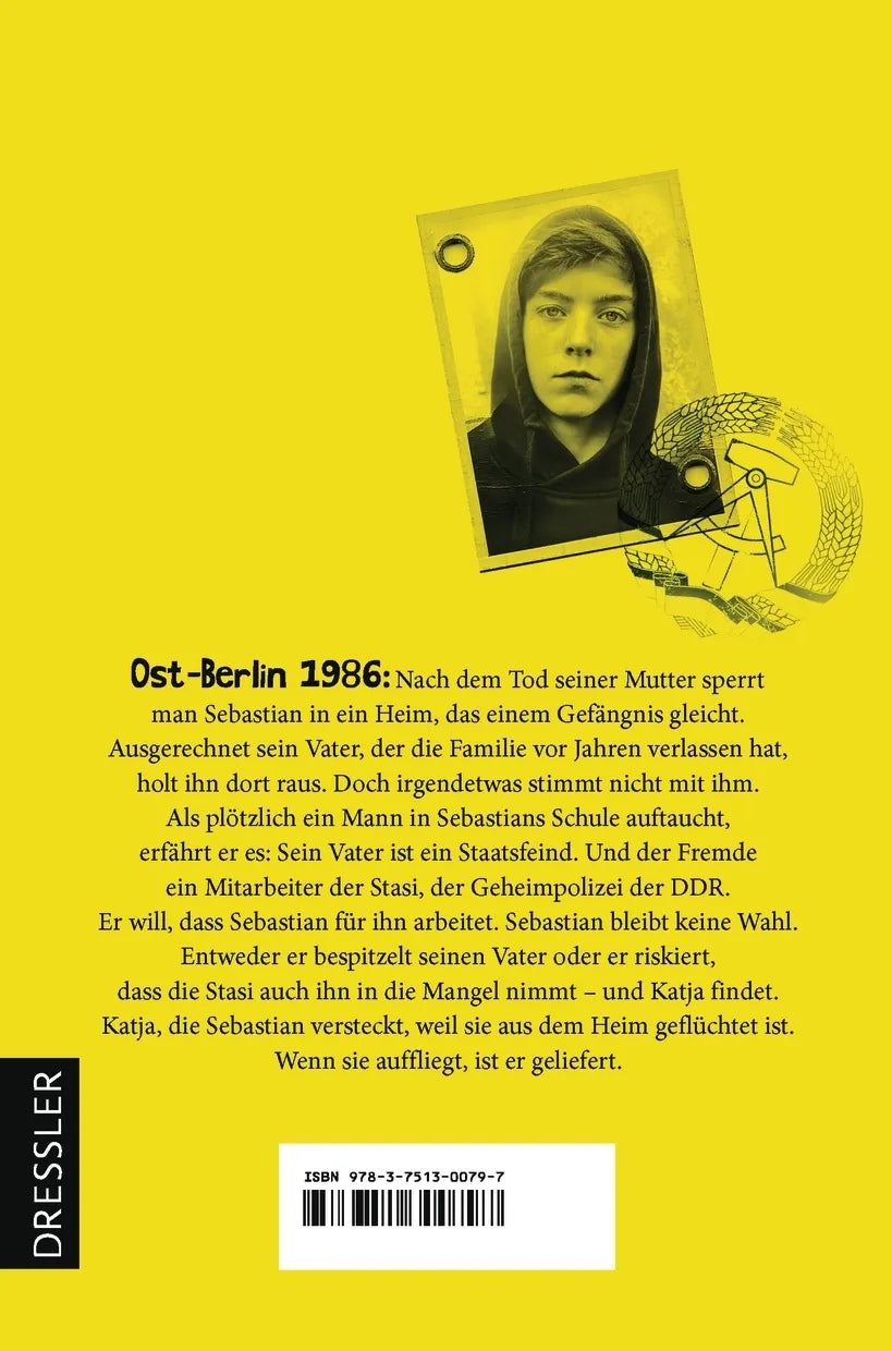 Buchrückseite von 'Verraten' mit Klappentext - Taschenbuch