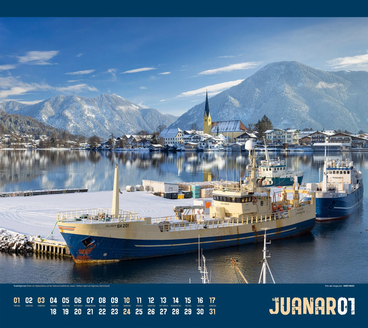 Verrückte Welt Kalender 2027 – Ansicht
