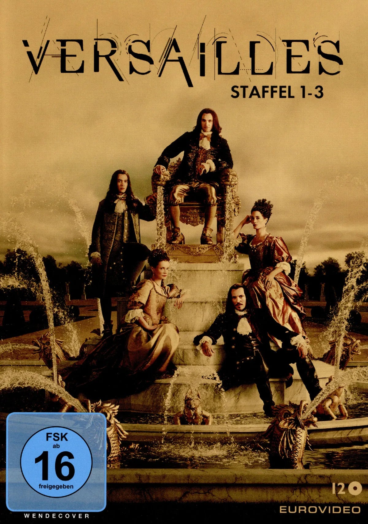 Versailles - Staffel 1-3 - DVD
