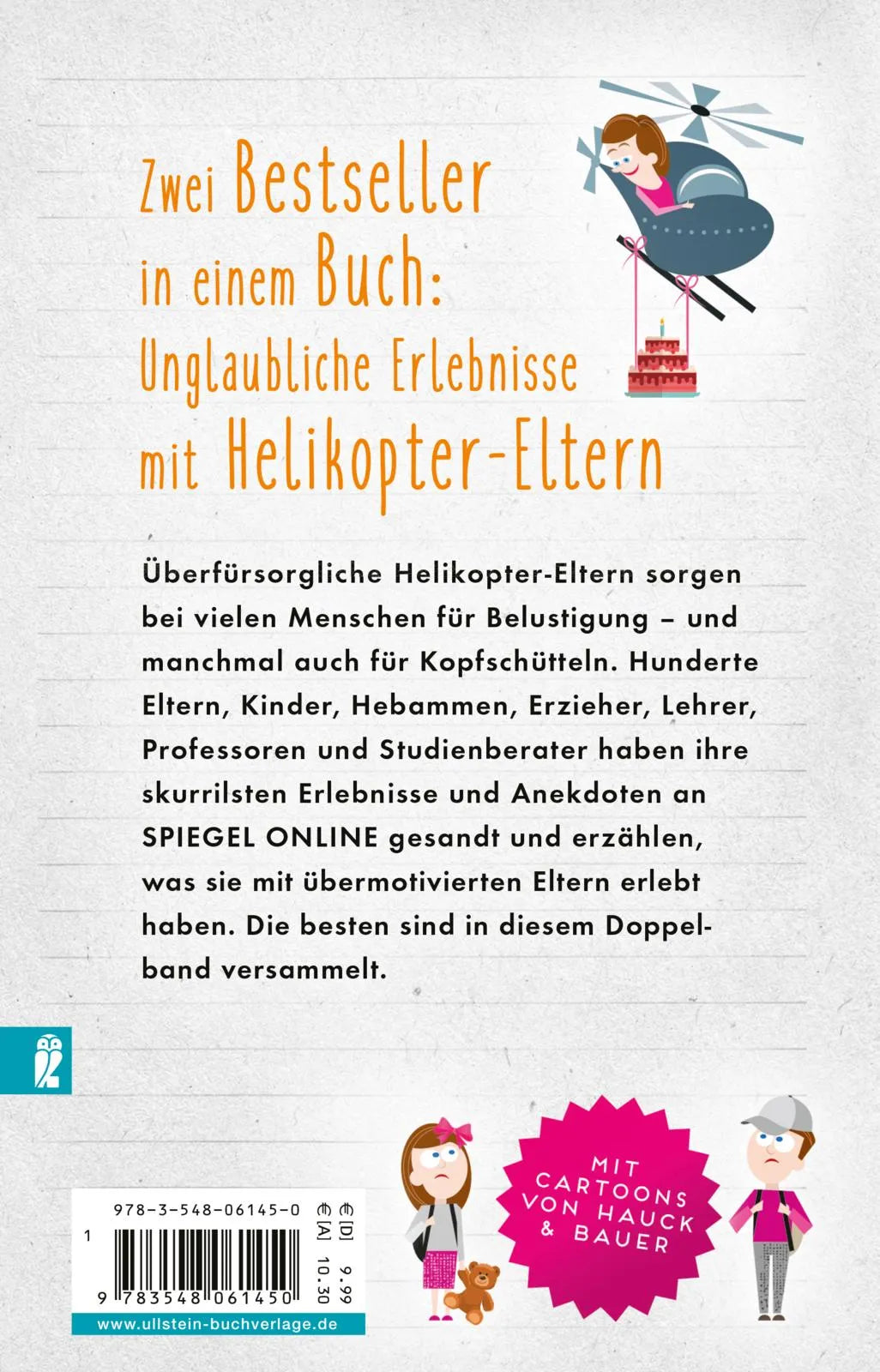 Buchrückseite von 'Verschieben Sie die Deutscharbeit - mein Sohn hat Geburtstag & Ich muss mit auf Klassenfahrt - meine Tochter kann sonst nicht schlafen' mit Klappentext - Taschenbuch