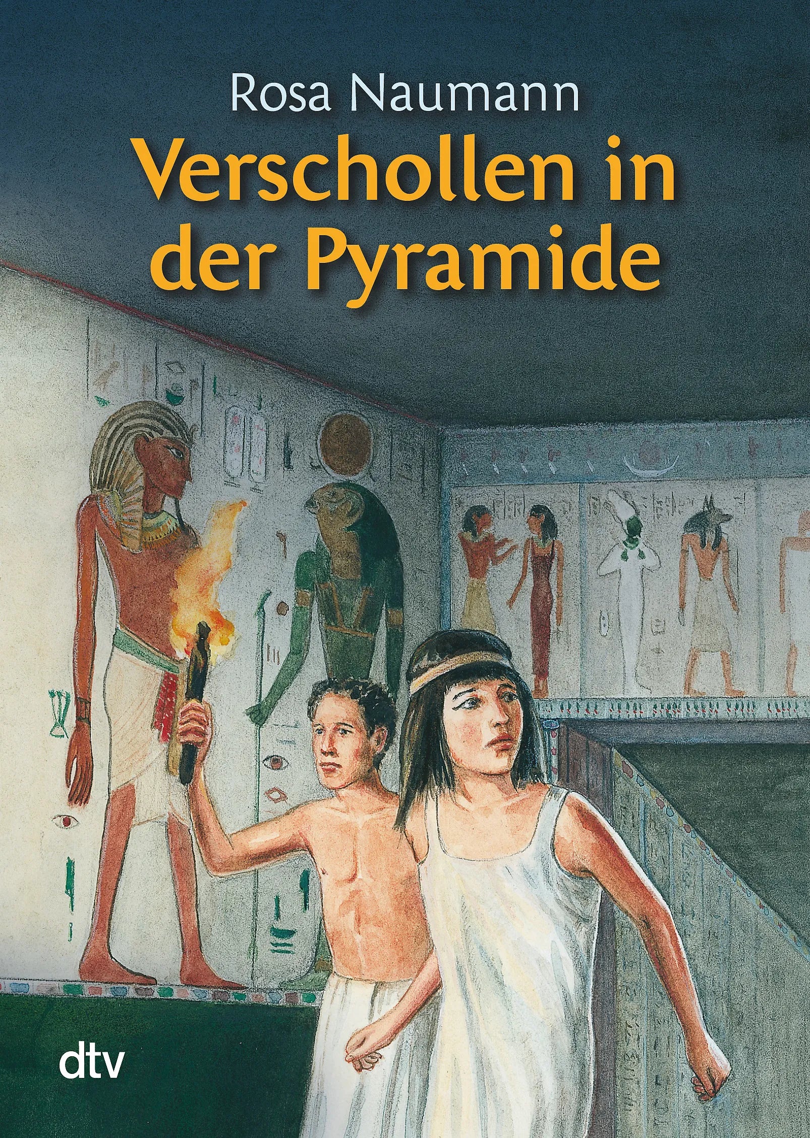 Buchcover von 'Verschollen in der Pyramide' - Taschenbuch von Rosa Naumann