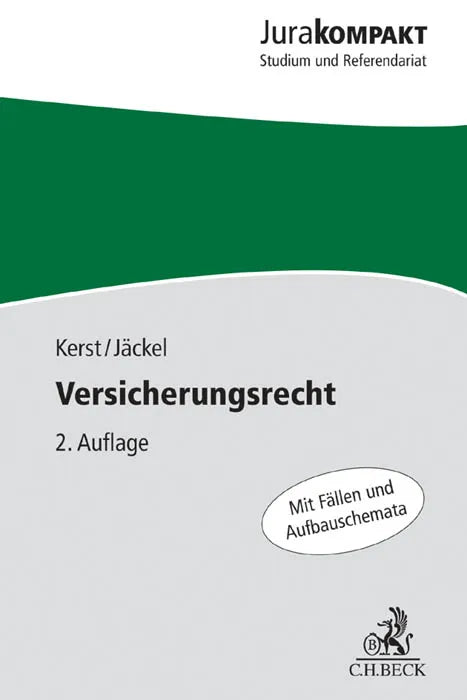 Buchcover von 'Versicherungsrecht' - Taschenbuch von Andreas Kerst