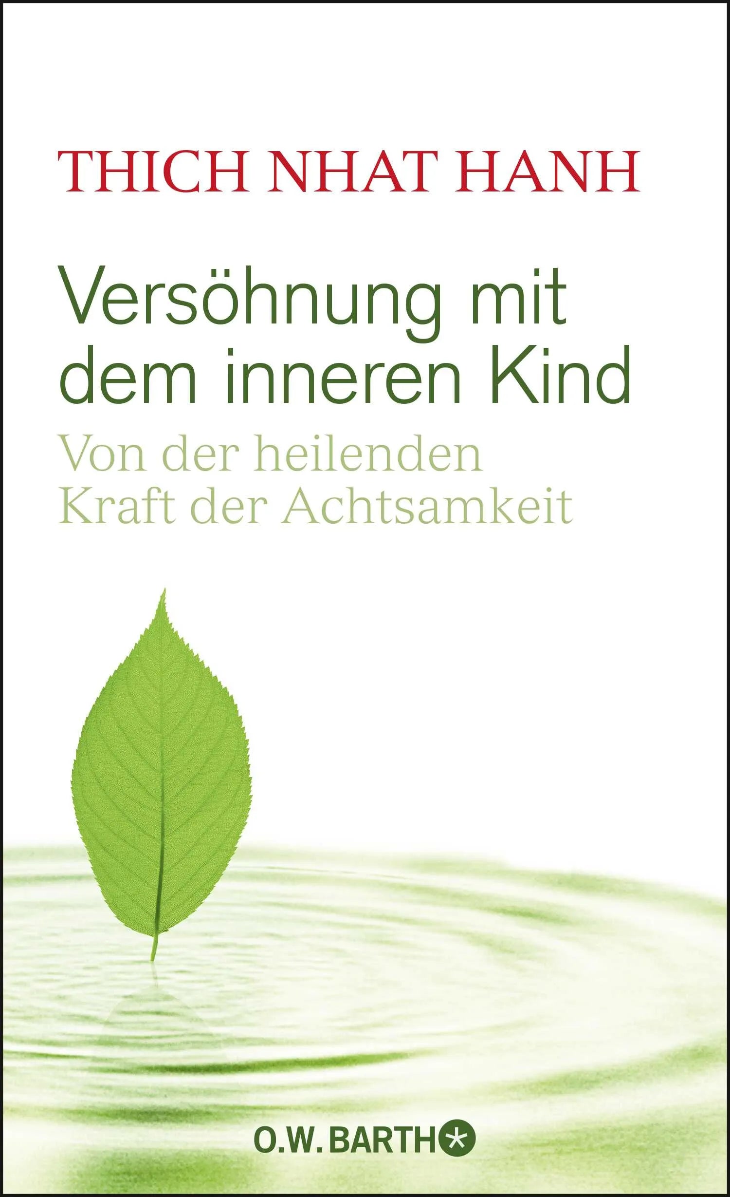 Buchcover von 'Versöhnung mit dem inneren Kind' - Gebundene Ausgabe von Thich Nhat Hanh