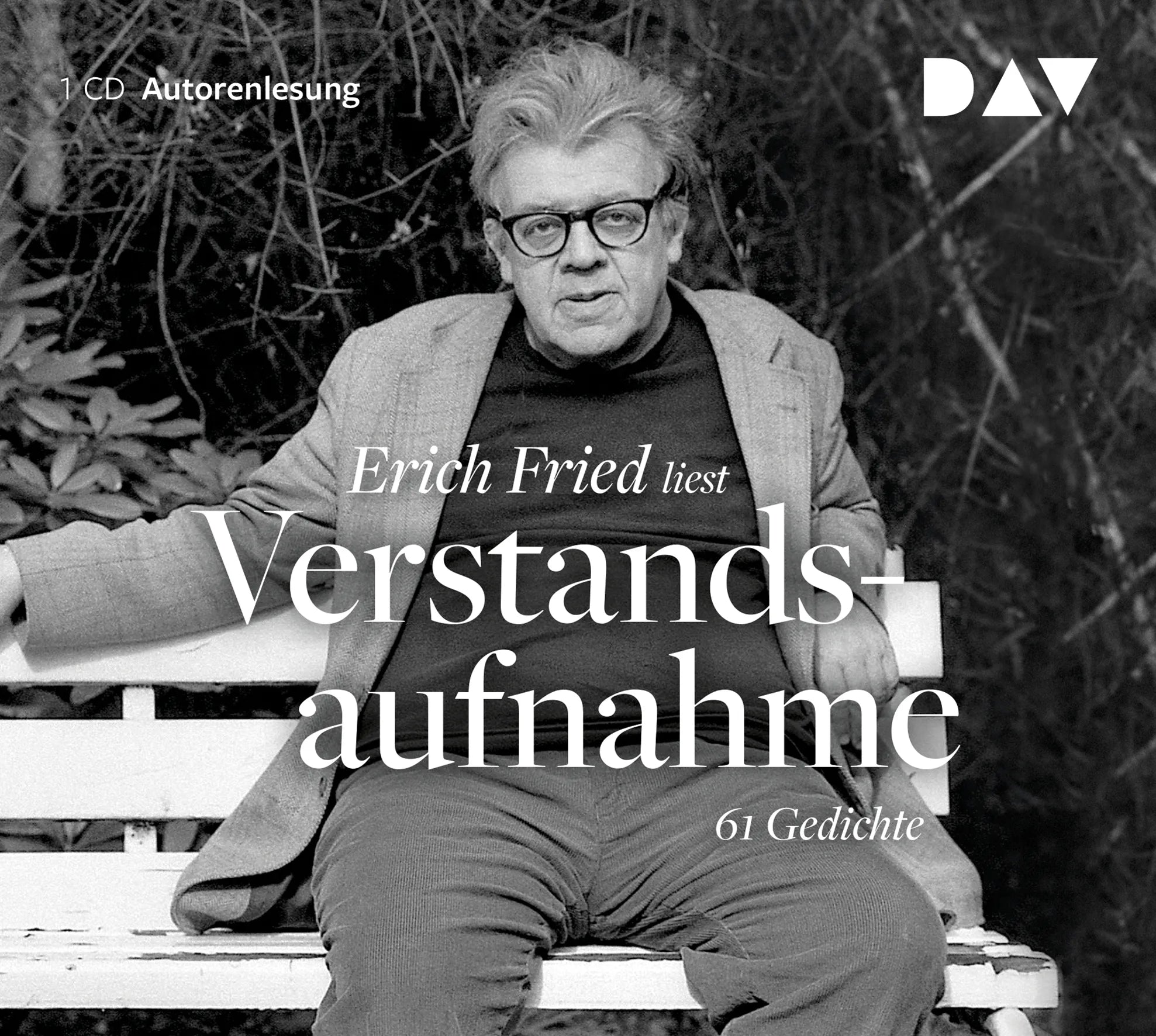 Buchcover von 'Verstandsaufnahme. 61 Gedichte' - Hörbuch (CD) von Erich Fried